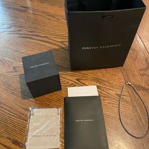 David Yurman 4mm wheat chain - 17”
